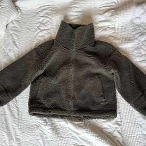 lululemon athletica Dark Gray Puffer Jacket